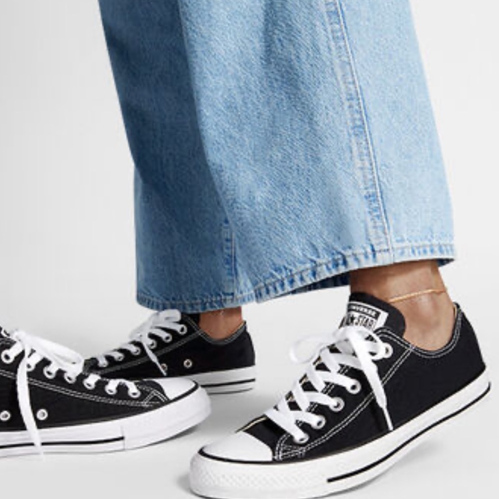 Converse All Star OX - Black. NEW